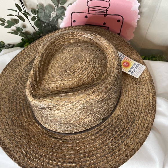 Kooringal Straw Fedora NWT - Picture 4 of 10